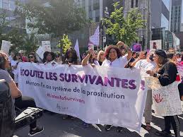 marcha mundial de supervivientes de prostitución